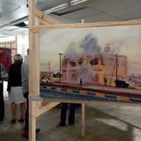 Exhibition view, BEEP Wales Painting Prize 
